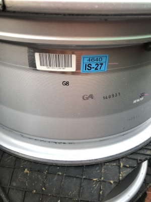 ล้อเดิม ISUZU ขนาด 16 นิ้ว