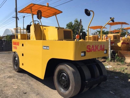รถบดล้อยาง9ล้อ SAKAI TS150 พวงมาลัยเพาวเวอร ระบบน้ำครบ เอกสารเล่มทะเบียน พร้อมลงงาน.. รถบดล้อยาง9ล้อ SAKAI TS150 พวงมาลัยเพาวเวอร ระบบน้ำครบ เอกสารเล่มทะเบียน พร้อมลงงาน..