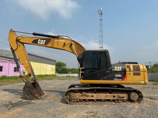 Cat320 Dกระบบอกดำ ใช้งาน 10340ช.ม เครื่องดี ไฟฟ้าครบแอร์เย็น โซ่บาง เอกสารเล่มทะเบียน