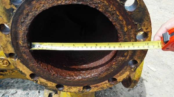 หัวปั้มน้ำหอยโข่งญี่ปุ่น TORISHIMA PUMP JAPAN ขนาดท่อ 8&rdquo;- 8&rdquo; H 12 m / Q 500 m3/Hr ใช้กับมอเตอร์ 40-60 HP เข้าใหม่หมุนนิ่มพร้อมใช้