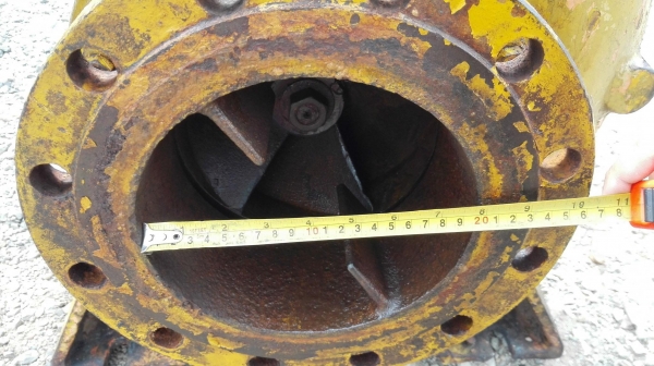 หัวปั้มน้ำหอยโข่งญี่ปุ่น TORISHIMA PUMP JAPAN ขนาดท่อ 8&rdquo;- 8&rdquo; H 12 m / Q 500 m3/Hr ใช้กับมอเตอร์ 40-60 HP เข้าใหม่หมุนนิ่มพร้อมใช้