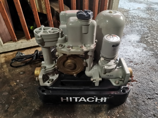 ขาย!! ปั้มน้ำแรงดันคงที่.ฮิตาชิ.ขนาด300w.พร้อมใช้งาน