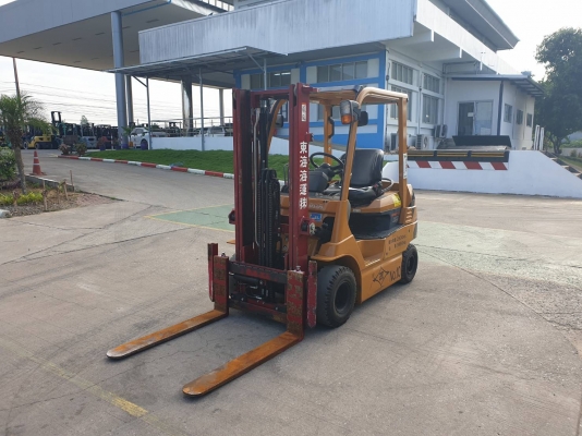 ขายรถโฟล์คลิฟท์โตโยต้ารุ่น7ขนาด2.5ตัน ไฟฟ้านั่งขับ