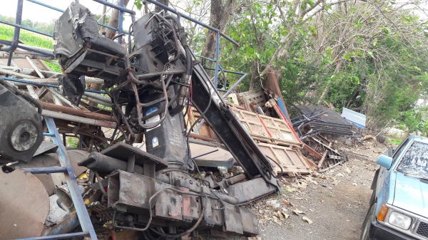 ขายเครนพับแขนยาว HIAB ติดรถบรรทุก 10 ล้อ 91ZW 3ปลอก 5ตัน พร้อมมือจับ ของเก่าติดรถญี่ปุ่น 084-5424150