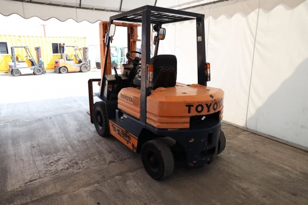 Toyota 5FG20 ขนาดยก2ตัน เสาสูง3เมตร เครื่องยนต์เบนซิน