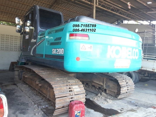 ขาย!! >>> Kobelco Sk200mark8Super รถสวย พร้อมใช้งานได้เลย ราคาคุยกันได้ <<< เบอร์ติดต่อ 098-7155789 086-4631102