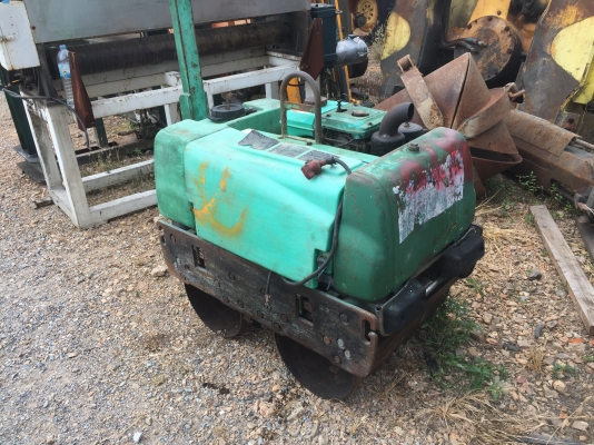 รถบดเดินตาม 2เพลา สั่นดี