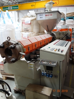 เครื่องรีด ท่อPVCสกูรเดี่ยว