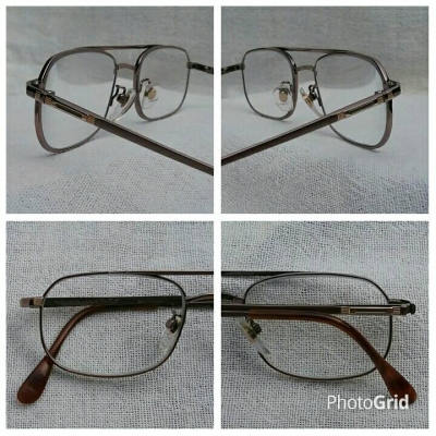 แว่นสายตาไททาเนียมบริสุทธิ์ 'เดอะ บิ๊กเนม - โฮย่า' ทศวรรษ 2010's สภาพเทพ ! โมเดลคลาสสิค 'สี่เหลี่ยมผืนผ้า - นักบิน' เลนส์มัลติโค้ทคุณภาพสูง ใสปิ๊ง ! ค่าสายตา +175 Authentic HOYA han แว่นสายตาไททาเนียมบริสุทธิ์ 'เดอะ บิ๊กเนม - โฮย่า' ทศวรรษ 2010's สภาพเทพ ! โมเดลคลาสสิค 'สี่เหลี่ยมผืนผ้า - นักบิน' เลนส์มัลติโค้ทคุณภาพสูง ใสปิ๊ง ! ค่าสายตา +175 Authentic HOYA han