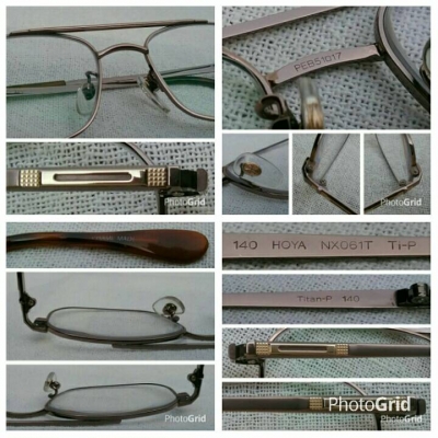 แว่นสายตาไททาเนียมบริสุทธิ์ 'เดอะ บิ๊กเนม - โฮย่า' ทศวรรษ 2010's สภาพเทพ ! โมเดลคลาสสิค 'สี่เหลี่ยมผืนผ้า - นักบิน' เลนส์มัลติโค้ทคุณภาพสูง ใสปิ๊ง ! ค่าสายตา +175 Authentic HOYA han แว่นสายตาไททาเนียมบริสุทธิ์ 'เดอะ บิ๊กเนม - โฮย่า' ทศวรรษ 2010's สภาพเทพ ! โมเดลคลาสสิค 'สี่เหลี่ยมผืนผ้า - นักบิน' เลนส์มัลติโค้ทคุณภาพสูง ใสปิ๊ง ! ค่าสายตา +175 Authentic HOYA han