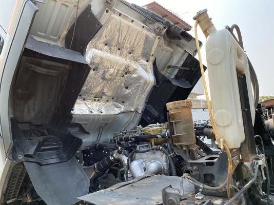 ISUZU 360 ท่อไอดีทอง พร้อมหางพื้นเรียบพนัสปี 60 ยาว 12.50 เมตร พื้นกระบะเรียบเนียน บรรทุกของได้ 33 ต