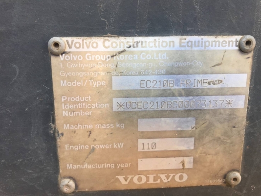 VOLVO EC 210 B PRAM เล่มทะเบียน ทำงาน 10,000 ชม. ไฟฟ้าครบ เครื่องดี ปั้มแรง เอวแน่น ช่วงล่างสวย รถสวยพร้อมใช้งาน ราคา890,000 รถอยู่ บุรีรัมย์ 064-191-1112 VOLVO EC 210 B PRAM เล่มทะเบียน ทำงาน 10,000 ชม. ไฟฟ้าครบ เครื่องดี ปั้มแรง เอวแน่น ช่วงล่างสวย รถสวยพร้อมใช้งาน ราคา890,000 รถอยู่ บุรีรัมย์ 064-191-1112