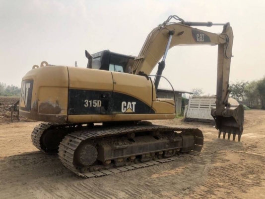 CAT 315 D JAPAN เล่มทะเบียน ไฟฟ้าครบ เครื่องดี ปั้มแรง เอวแน่น ช่วงล่างเต็ม แอร์หนาว รถสวยพร้อมใช้งาน เอกสารพร้อมโอน ขาย 950,000  รถอยู่ นครสวรรค์ 064-191-1112