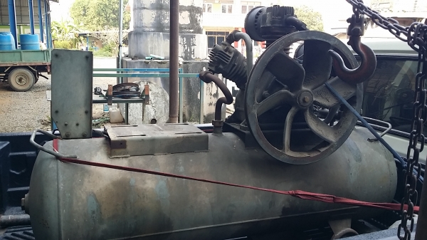 ปั้มลมญี่ปุ่น ฮิตาชิ 10แรง ไม่มีมอเตอร์