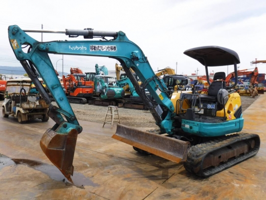 ขายรถขุด Kubota คูโบต้า U-40-5 รุ่นใหม่ (เทียบ MR-3) รถสวย ไม่ผ่านการใช้งานในไทย นำเข้าเองโดยตรง โทร