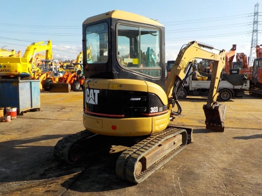 ขายรถขุด CAT 303CR ตู้เก๋ง รถสวย ไม่ผ่านการใช้งานในไทย นำเข้าเองโดยตรง โทร 081-8581834 แบงค์