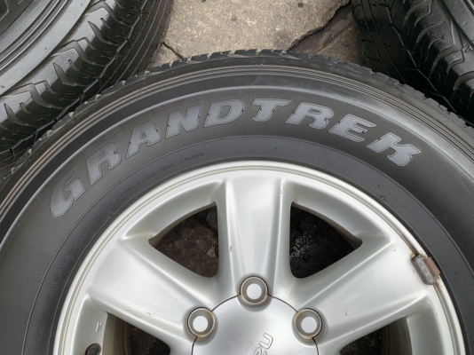 ล้อแม็ก ISUZU D-Max All New ขอบ 16 แถมยาง 255-70-16 Dunlop ปี 13 ล้อแม็ก ISUZU D-Max All New ขอบ 16 แถมยาง 255-70-16 Dunlop ปี 13