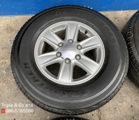 ล้อแม็ก ISUZU D-Max All New ขอบ 16 แถมยาง 255-70-16 Dunlop ปี 13 ล้อแม็ก ISUZU D-Max All New ขอบ 16 แถมยาง 255-70-16 Dunlop ปี 13