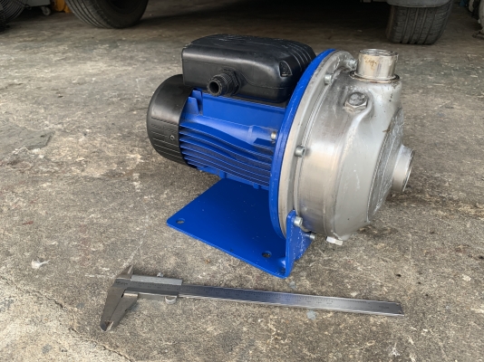 ขายปั๊มน้ำหัวสแตนเลส Lowara 0.5HP. 220V ไฟบ้าน made in Italy แรงดันสูง สภาพสวย หมุนนิ่ม พร้อมใช้งาน