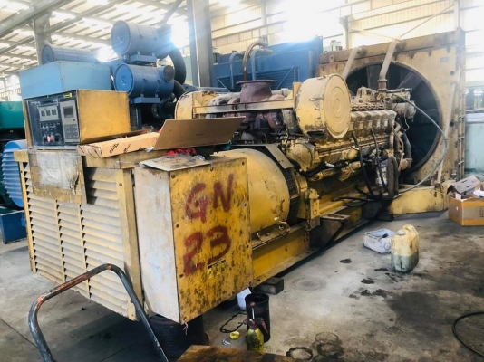 ขายเครื่องปั่นไฟ 1825kva CAT 3516 มือสอง เครื่องโหลดได้พร้อมใช้