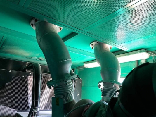 ขายเครื่องปั่นไฟ 1134kva CUMMINS C1100D5 KTA38-G14 มือสอง