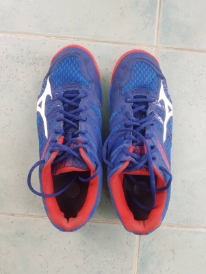 รองเท้า Mizuno ชื่อรุ่น Thunder Blade รองเท้า Mizuno ชื่อรุ่น Thunder Blade