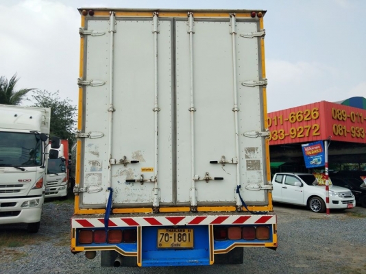 6ล้อISUZU FTR ตู้10บาน ปี05 เครื่อง200แรงม้า ตู้ยาว 7.30เมตร รถสวย พร้อมใช้