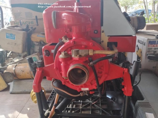 FROM JAPAN SALE**สินค้าปลดระวาง งานนำเข้า จากญี่ปุ่นแท้ๆ / FIRE PUMP TOHATSU -V50DS ปั๊มน้ำ ,ปั๊มดับเพลิง พร้อมใช้งาน