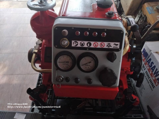 FROM JAPAN SALE**สินค้าปลดระวาง งานนำเข้า จากญี่ปุ่นแท้ๆ / FIRE PUMP TOHATSU -V50DS ปั๊มน้ำ ,ปั๊มดับเพลิง พร้อมใช้งาน