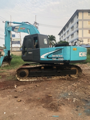 KOBELCO SK200-2 ช่วงล่างใหม่ โซ่เต็ม ระบบดี เอกสารซื้อขาย