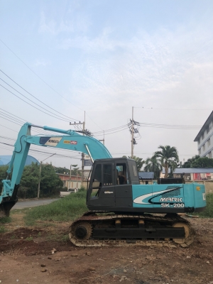KOBELCO SK200-2 ช่วงล่างใหม่ โซ่เต็ม ระบบดี เอกสารซื้อขาย
