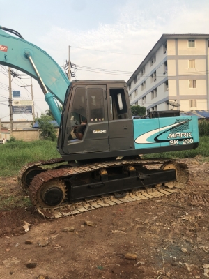 KOBELCO SK200-2 ช่วงล่างใหม่ โซ่เต็ม ระบบดี เอกสารซื้อขาย