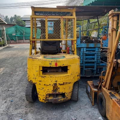 รถโฟล์คลิฟท์มิตซูบิชิ 2.5 ตันดีเซลเสาสูง 4.2 เมตรเสาเข้าตู้