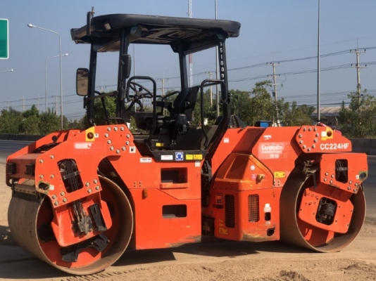 ขายรถบด DYNAPAC CC224HF ปี 2009 (3,XXX ชั่วโมง) รถนอกนำเข้า สภาพสวยพร้อมใช้งาน มีVDOการทำงานครับ