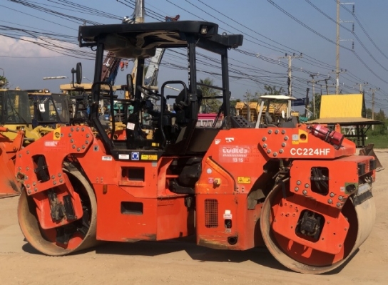 ขายรถบด DYNAPAC CC224HF ปี 2009 (3,XXX ชั่วโมง) รถนอกนำเข้า สภาพสวยพร้อมใช้งาน มีVDOการทำงานครับ ขายรถบด DYNAPAC CC224HF ปี 2009 (3,XXX ชั่วโมง) รถนอกนำเข้า สภาพสวยพร้อมใช้งาน มีVDOการทำงานครับ