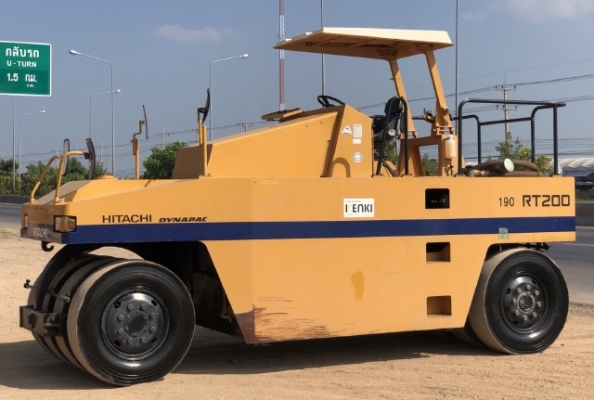 ขายรถบด 9 ล้อ HITACHI RT200 (3,XXX ชั่วโมง) นำเข้าเองจากญี่ปุ่น สภาพสวยพร้อมใช้ มีVDOการทำงานครับ
