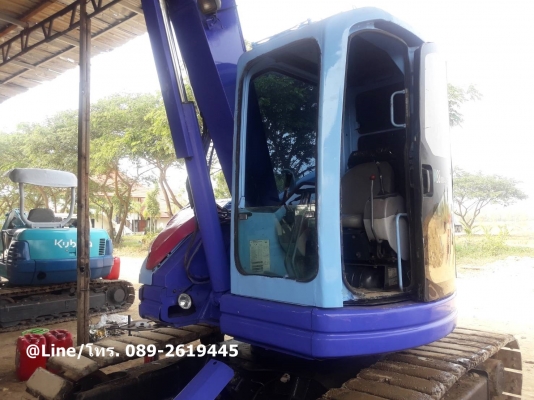 ขายรถขุด Komatsu PC75UU-2 เครื่องยนต์komatsu-4D95L, คอนโทรลน้ำมัน, ปั๊มนิ้ว, หัวตู้แอร์เย็น, แทรคเหล็กก๊อบยาง, รถเดิมใช้งานบริษัท