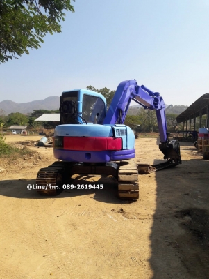 ขายรถขุด Komatsu PC75UU-2 เครื่องยนต์komatsu-4D95L, คอนโทรลน้ำมัน, ปั๊มนิ้ว, หัวตู้แอร์เย็น, แทรคเหล็กก๊อบยาง, รถเดิมใช้งานบริษัท