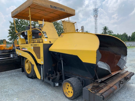 รถปูยาง SUMITOMO HA60W-5 แบบล้อยาง สภาพสวยมาก ๆ มีใบสับ ราคาไม่แพงครับ