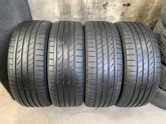 ล้อแม็ก Mazda 3 ขอบ 18 สีดำ แถมยาง 215-45-18 Dunlop ปี 16