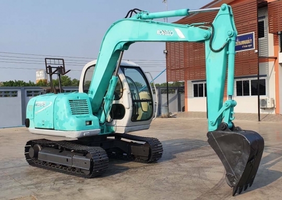 ขายด่วน530,000บาทรถแบคโฮKOBELCOโกเบโก้SK60-5มารค์ไฟ้รุ่นยอดนิยมสวยๆเทียบเท่าPC60เครื่อง4สูบ4JB1เครื่องดีปั่มแรงไฟฟ้าครบซีเรียสุงรถนอกเพิ่งนำเข้ามาใหม่ยังไม่เคยใช้งานในเมืองไทยเลย