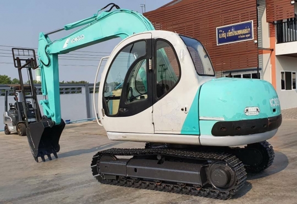 ขายด่วน530,000บาทรถแบคโฮKOBELCOโกเบโก้SK60-5มารค์ไฟ้รุ่นยอดนิยมสวยๆเทียบเท่าPC60เครื่อง4สูบ4JB1เครื่องดีปั่มแรงไฟฟ้าครบซีเรียสุงรถนอกเพิ่งนำเข้ามาใหม่ยังไม่เคยใช้งานในเมืองไทยเลย