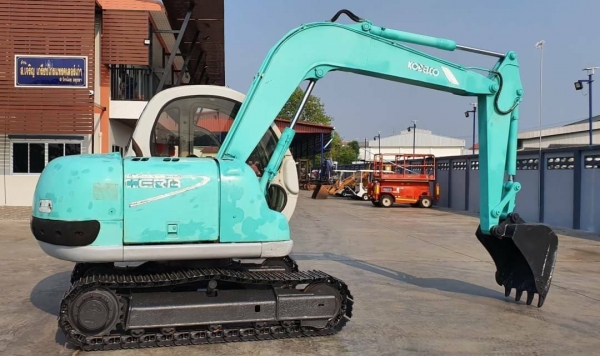 ขายด่วน530,000บาทรถแบคโฮKOBELCOโกเบโก้SK60-5มารค์ไฟ้รุ่นยอดนิยมสวยๆเทียบเท่าPC60เครื่อง4สูบ4JB1เครื่องดีปั่มแรงไฟฟ้าครบซีเรียสุงรถนอกเพิ่งนำเข้ามาใหม่ยังไม่เคยใช้งานในเมืองไทยเลย