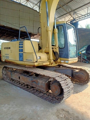 มาใหม่จ้า..KOMATSU PC120-6EZ เก่านอกแท้  เดิมๆๆ  เครื่องปั๊มแห้ง..มีลายแย๊ก..ใช้งานมาน้อย..โทร 089-3818694 จ๊อย