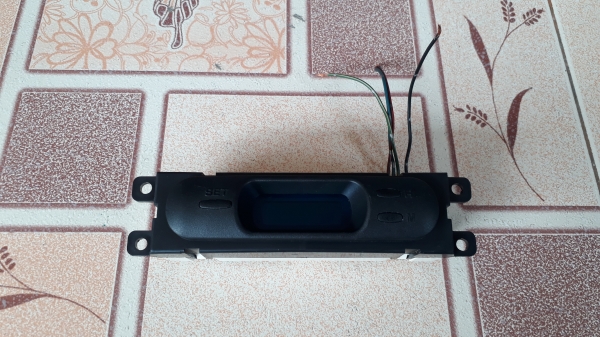 นาฬิกาติดรถ Mitsubishi Pajaro Mini 1998 แบบดิจิตอล นาฬิกาติดรถ Mitsubishi Pajaro Mini 1998 แบบดิจิตอล
