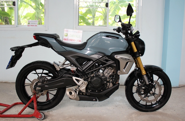 Honda CB150R เทาดำ ABS หน้าหลัง ปี2019