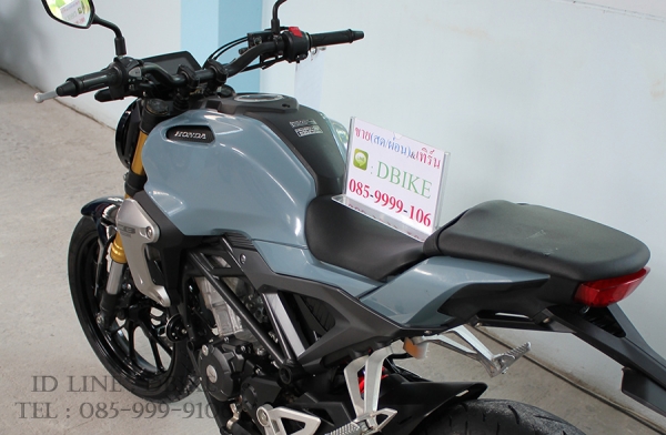 Honda CB150R เทาดำ ABS หน้าหลัง ปี2019