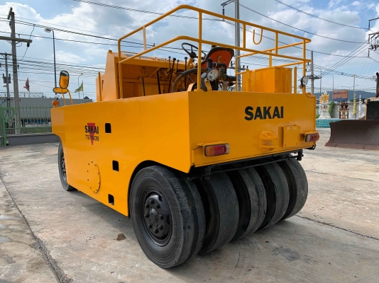 รถบด SAKAI TS7409 แบบ 9 ล้อ รถนำเข้าจากญี่ปุ่น ราคาเท่ารถใน สภาพสวยครับ