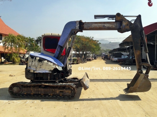 ขายรถขุดMITSUBISHI-MM57SR เครื่องยนต์มิตซูบิชิ K4N จำนวน 4 สูบ, คอนโทรลน้ำมัน, ปั๊มนิ้ว, แทรคเหล็ก, รถเดิมใช้งานบริษัท, เครื่องดี, ปั๊มดี, ระบบการใช้งานปกติ