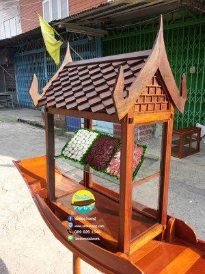 ขายเรือสัมปั้น ไม้สัก ยาว 150 ซม ขายเรือสัมปั้น ไม้สัก ยาว 150 ซม